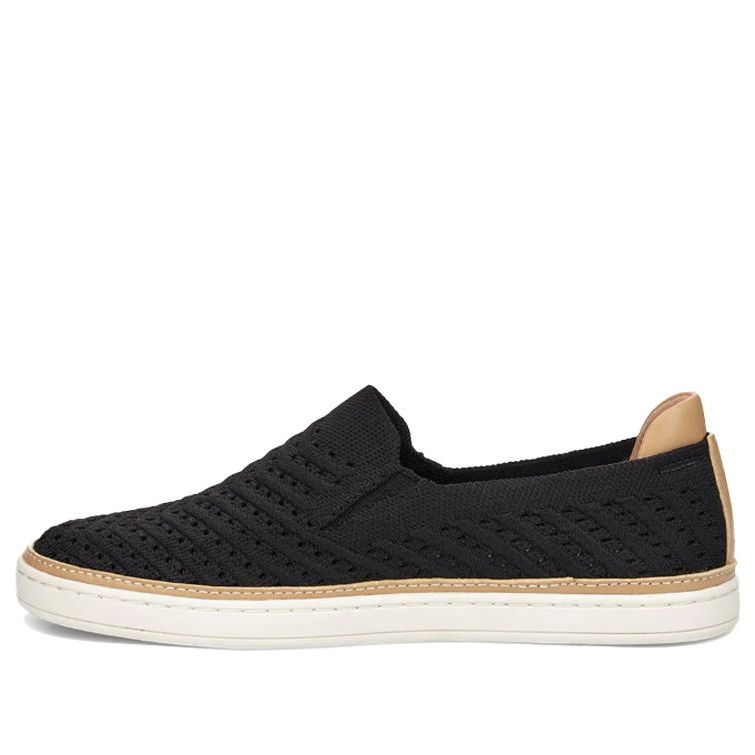 (WMNS) UGG Sammy Chevron Sneaker 'Black' 1102560-BLK