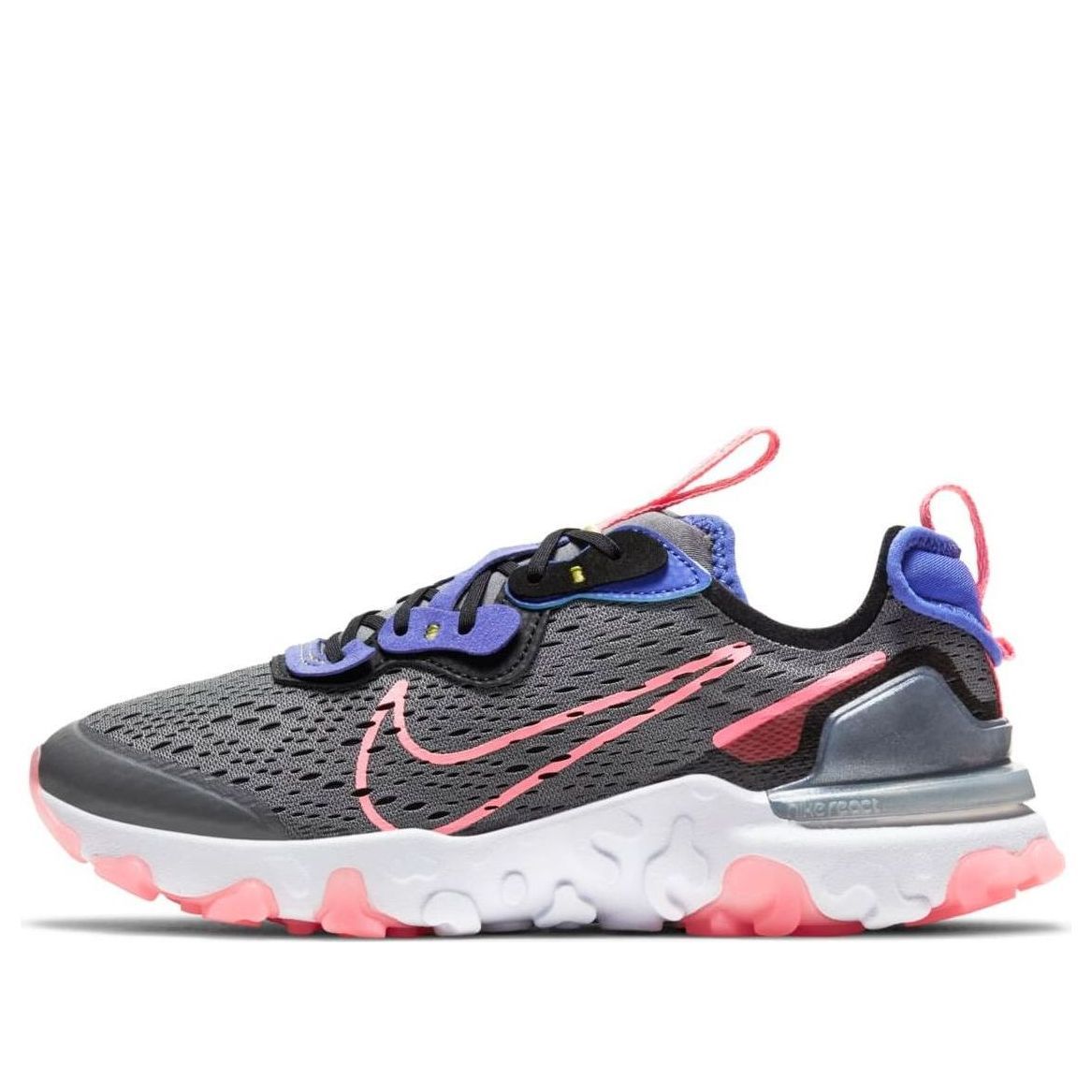 (GS) Nike React Vision 'Smoke Grey Sunset Pulse' CD6888-008