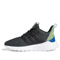 (PS) adidas neo Questar Flow K 'Black Blue White' FW5009
