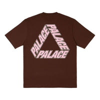 Palace P-3 Outline T-Shirt 'Nice Brown' P26TS192
