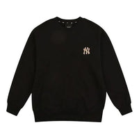 MLB Classic Logo Printing Athleisure Casual Sports Round Neck Unisex Black 31MTZ2941-50L