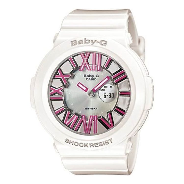 CASIO Baby-G 'White Pink' BGA-160-7B2