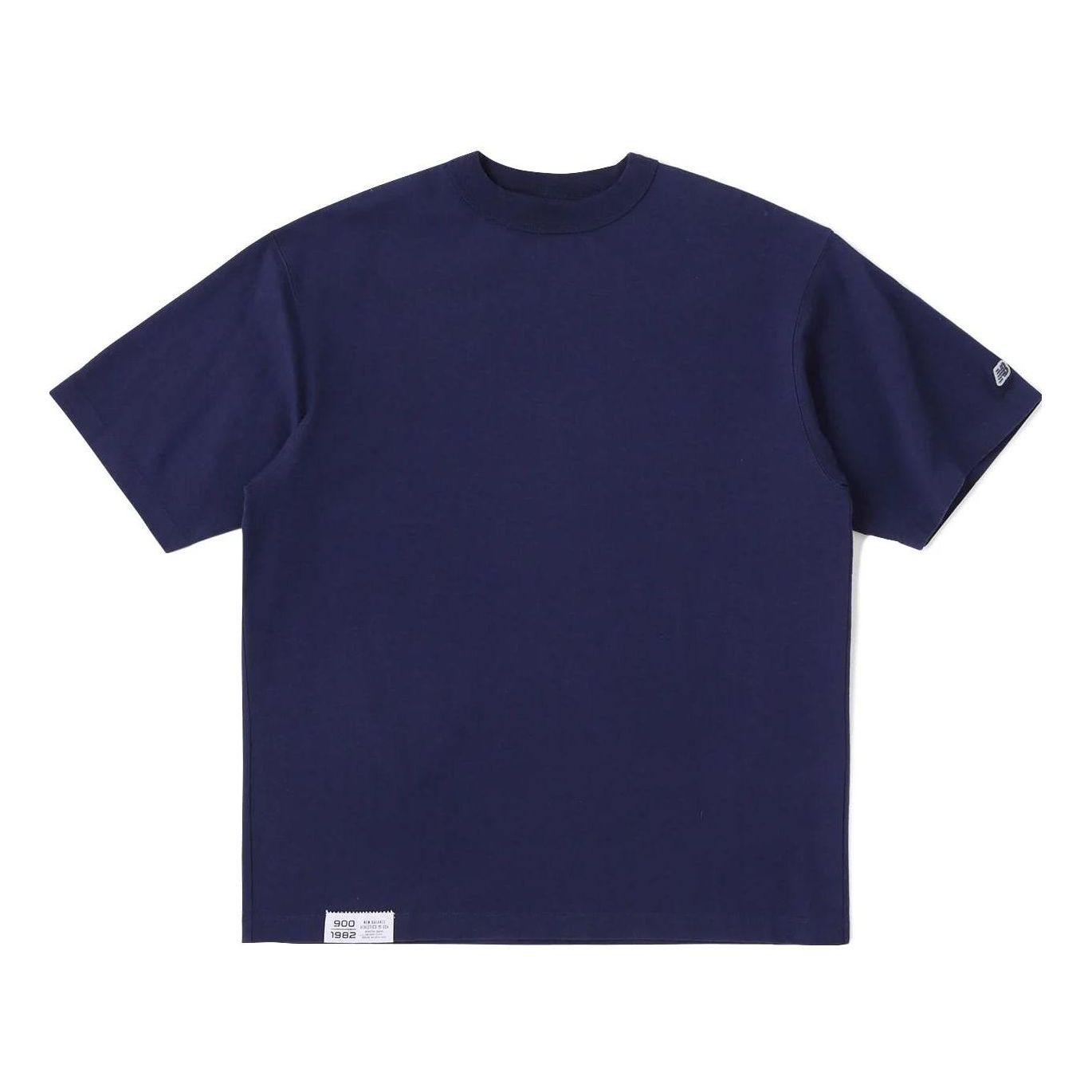 New Balance 900 Short Sleeve Basic T-shirt Asia Sizing 'Navy' AMT35008-PGM