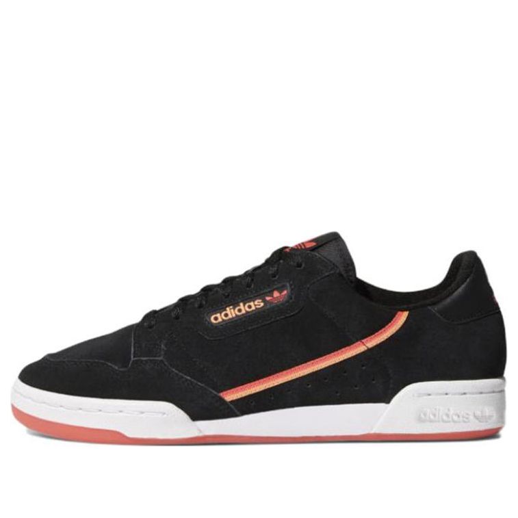 adidas Continental 80 Suede 'Black Orange' EE4178