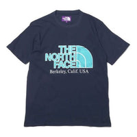 THE NORTH FACE PURPLE LABEL Logo Short Sleeve Unisex Navy Blue NT3915N-N