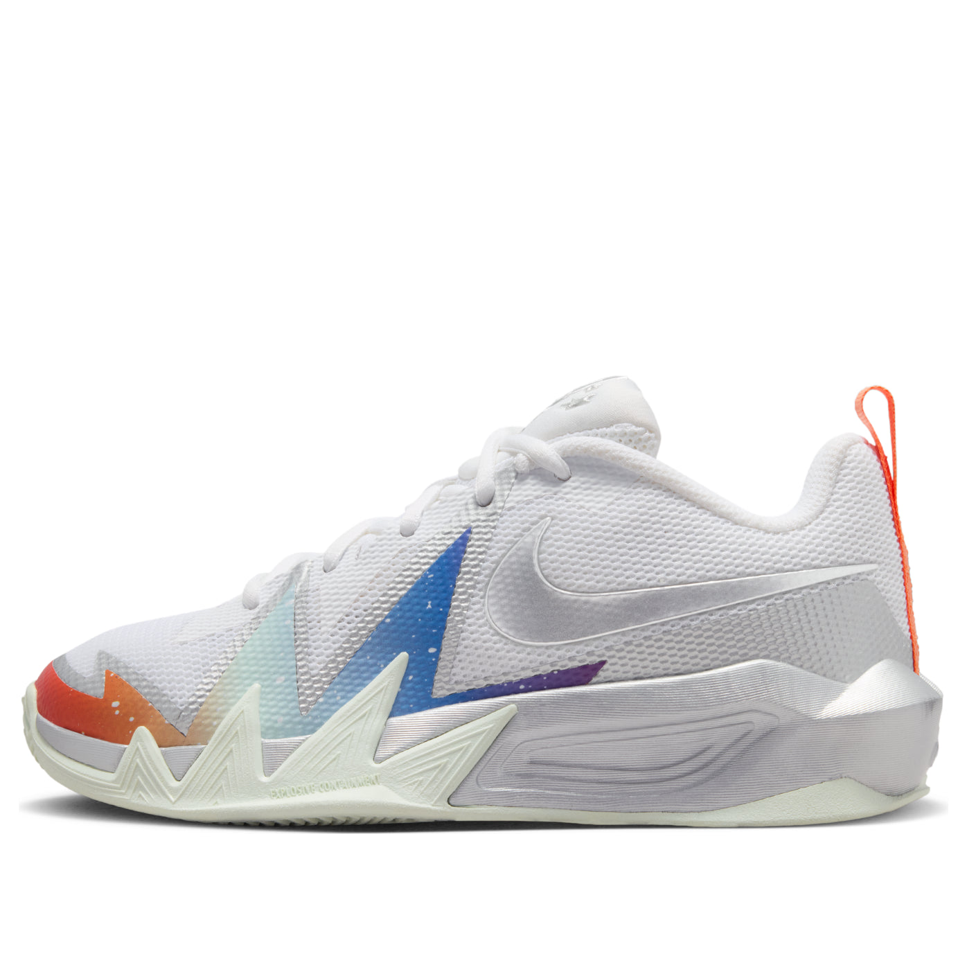 (GS) Nike S.T. Dynamite 'White Metallic Silver Orange' IR7580-100