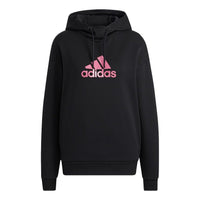 (WMNS) adidas Fi Sweater Hoodies 'Black Pink' HB7362
