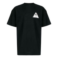 Men's PALM ANGELS Brown Short Sleeve Black PMAA001S194130111001