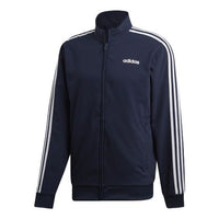 Men's adidas Sports Stylish Woven Navy Blue Jacket DU0458
