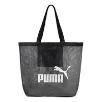 (WMNS) PUMA Core Transparent Shopper Bag 'Black White' 07887101