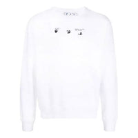 Off-White SS21 Printing Long Sleeves Version White OMBA025S21FLE0070110