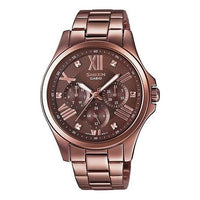 CASIO SHEEN Series Design Business SHE-3806BR-5A Brown Analog SHE-3806BR-5A2021