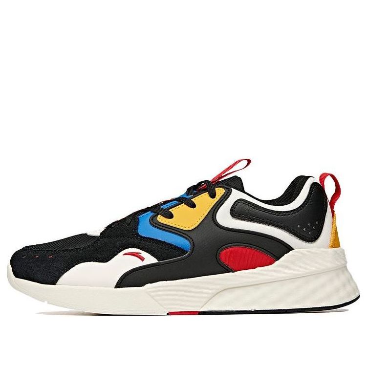 ANTA Life Series Sneakers 'Black Yellow Red' 11948856-3