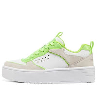 (GS) Skechers Court High 'White Beige Green' 310194L-WLM