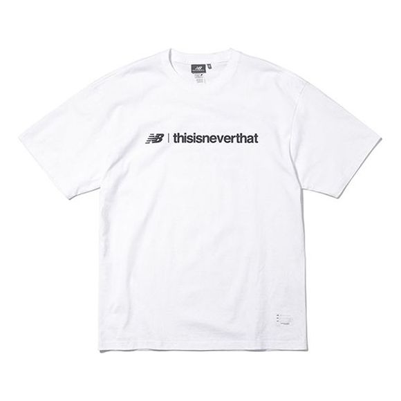 New Balance Men's New BalanceThisisneverthat Short Sleeve White NE92L213-00