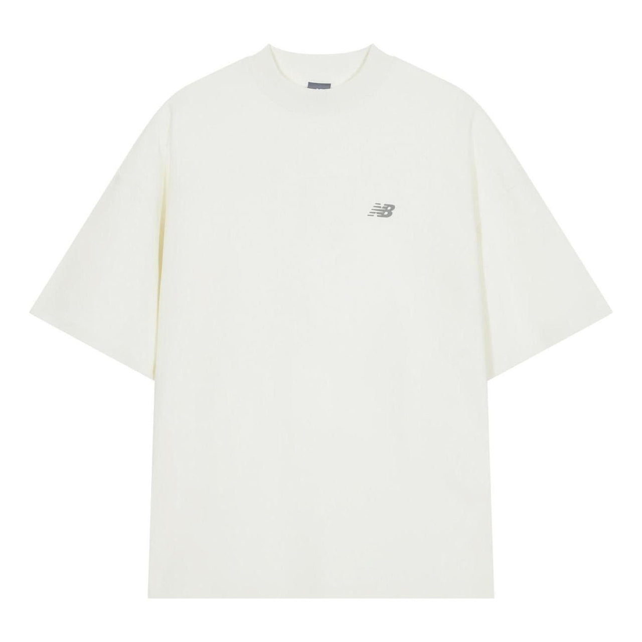 New Balance NB Logo Cotton T-shirt Asia Sizing 'White' AMT41333-CIC