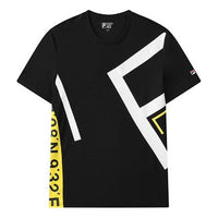 FILA Casual Sports Breathable Round Neck Pullover Short Sleeve Black F11M028165G-BK