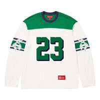 Supreme FW23 Week11 Bumblebee Long Sleeve Jersey 'Green' SUP-FW23-189