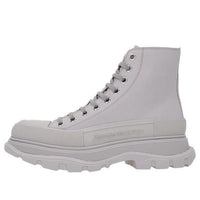(WMNS) Alexander McQueen Tread Slick Boots 'Grey' 702041WHZ621626