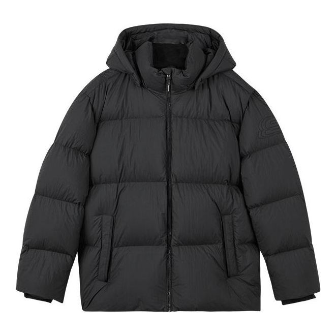 Skechers Hooded Down Jacket 'Black' L422M002