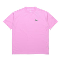 Converse Athleisure Casual Sports Short Sleeve Couple Style Pink Red 10020931-640