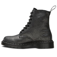 (WMNS) Dr.Martens 1460 Metallic Pebble Pascal 'Black Silver' 23139012