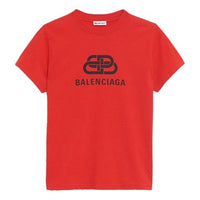 Balenciaga BB Version Short Sleeve Red 578133TEV486400
