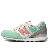 (WMNS) New Balance 996 Sneakers 'Peppermint Green Grey Pink' WR996EM