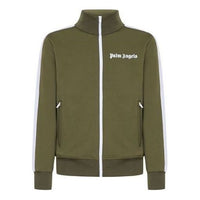 Palm Angels Classic Track Jacket 'Military White' PMBD001C99FAB0015601