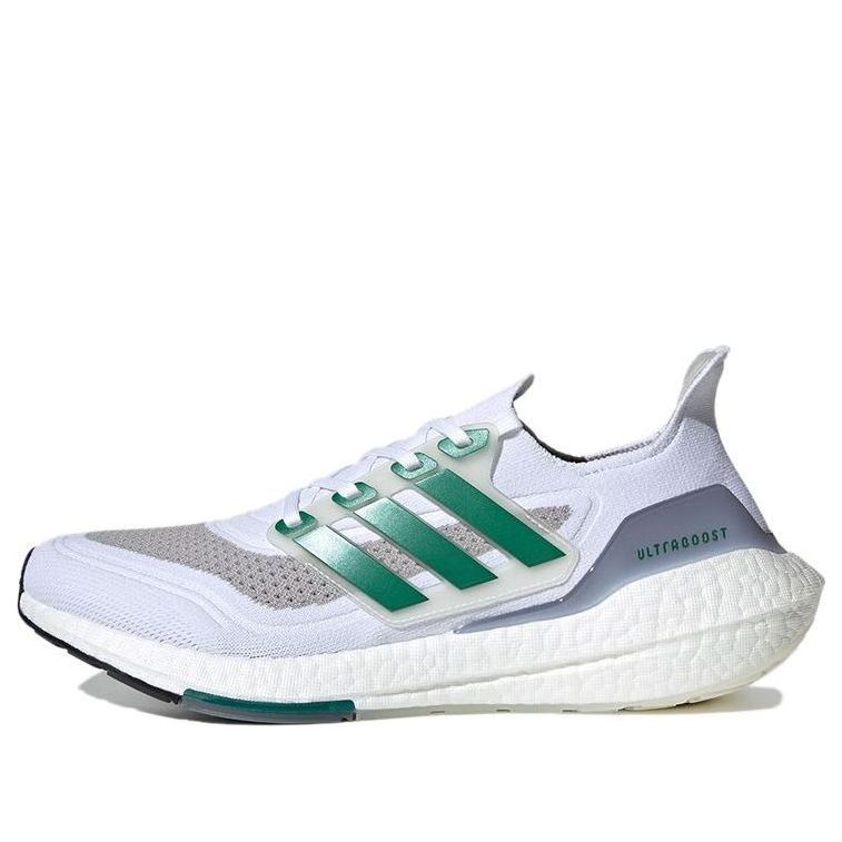 adidas Ultraboost 21 'White Sub Green' FZ2326