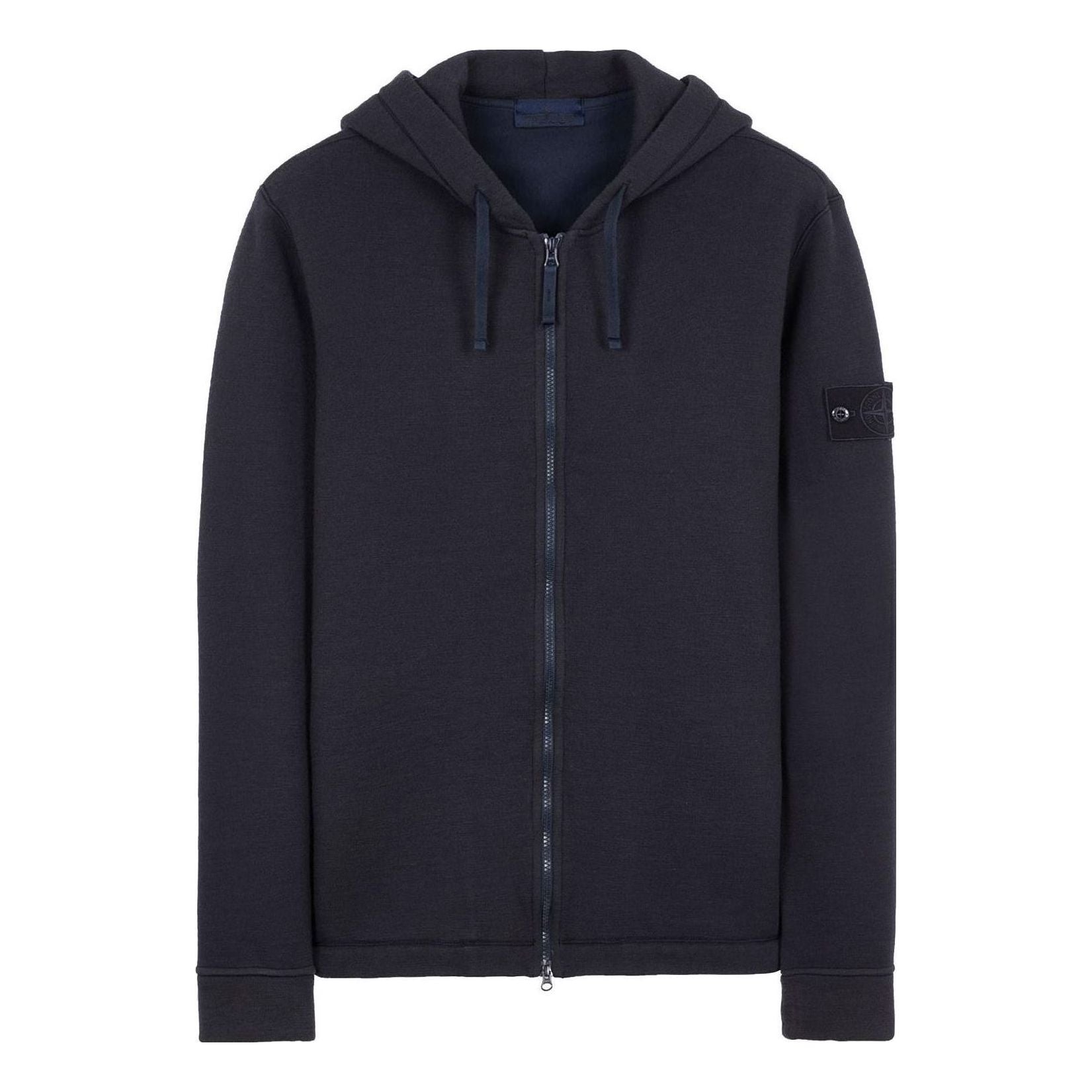 STONE ISLAND Ghost Piece Hooded Full-zip Jacket 'Black' 7915632F3-V0020