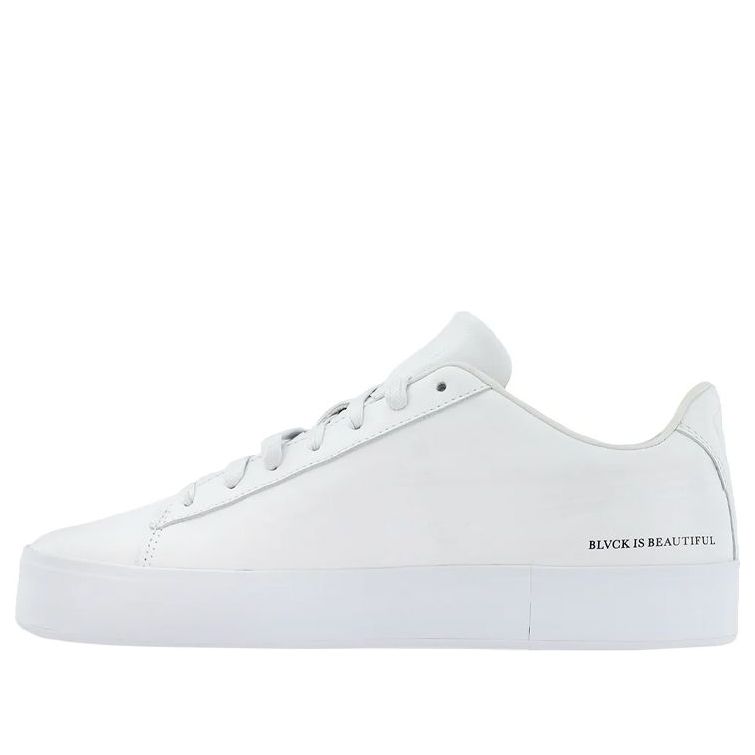 Black Scale X PUMA Court Platform Shoes White 365918-02