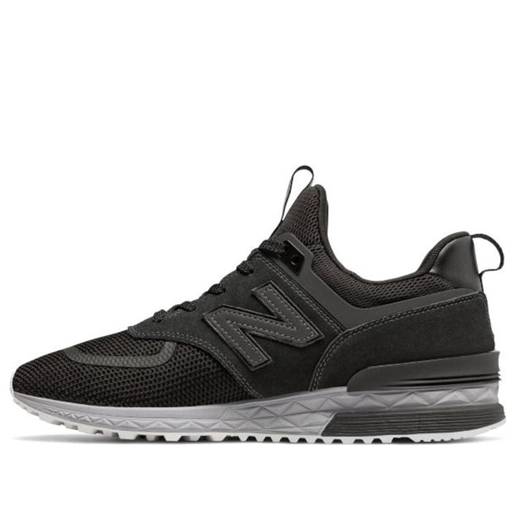 New Balance NB 574 Sport Sports Casual Shoes 'Black White Red' MS574UTB