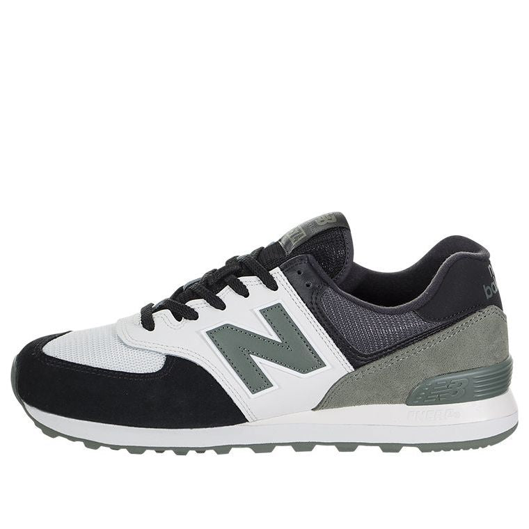 New Balance 574 Series Low-Top Black/White/Grey ML574JHU