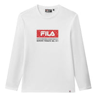 FILA Classic Sports Pure Cotton Tops White F11M048201F-WT