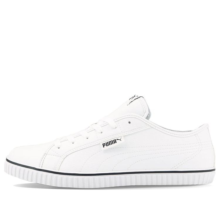 PUMA Ever LoPro Casual Skate Shoes Unisex White Black 383031-01