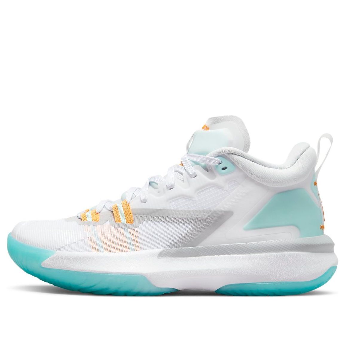 (GS) Air Jordan Zion 1 'White Dynamic Turquoise' DA3131-101