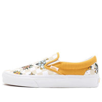Vans Garden Check Classic Slip-on 'White Yellow' VN0A33TB9HP