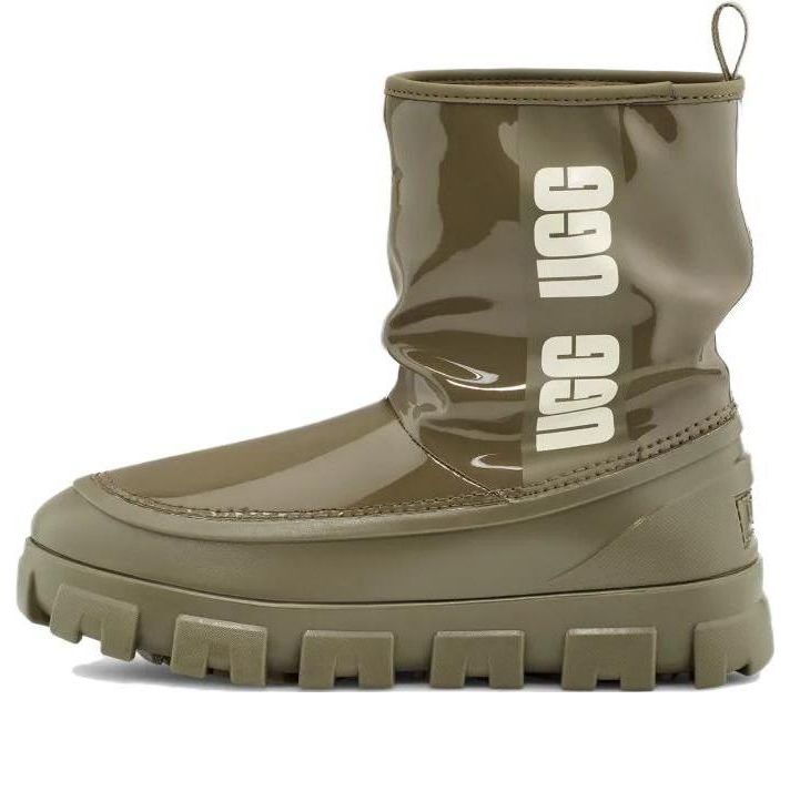 (WMNS) UGG Classic Brellah Mini Boot 'Olive' 1144059-BTOL