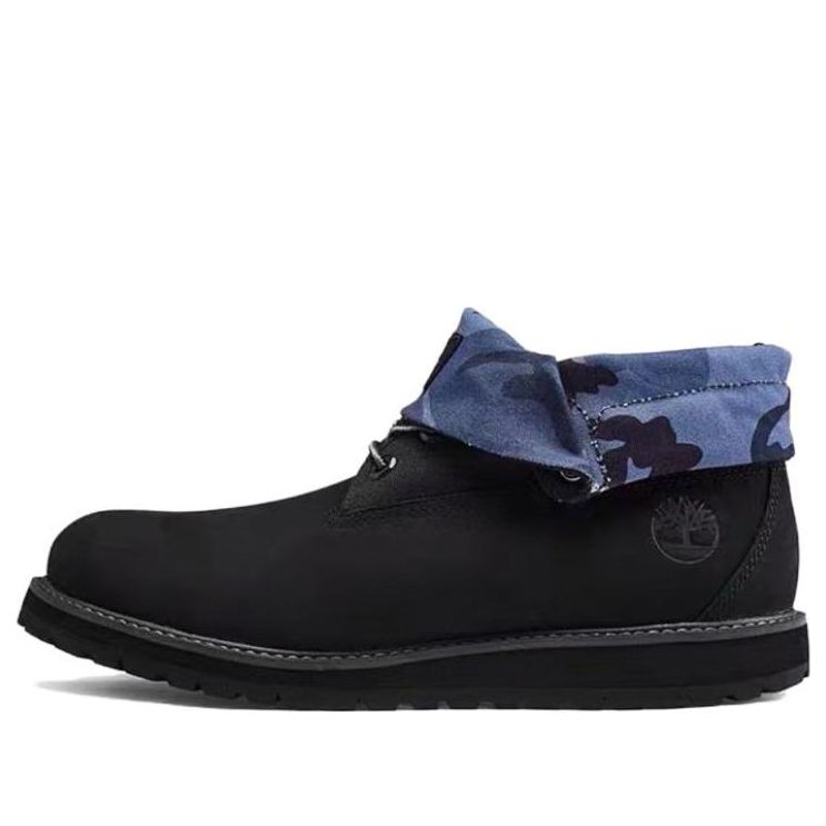 Timberland Roll Top Boots Basic 'Black Blue Camouflage' A2DUV