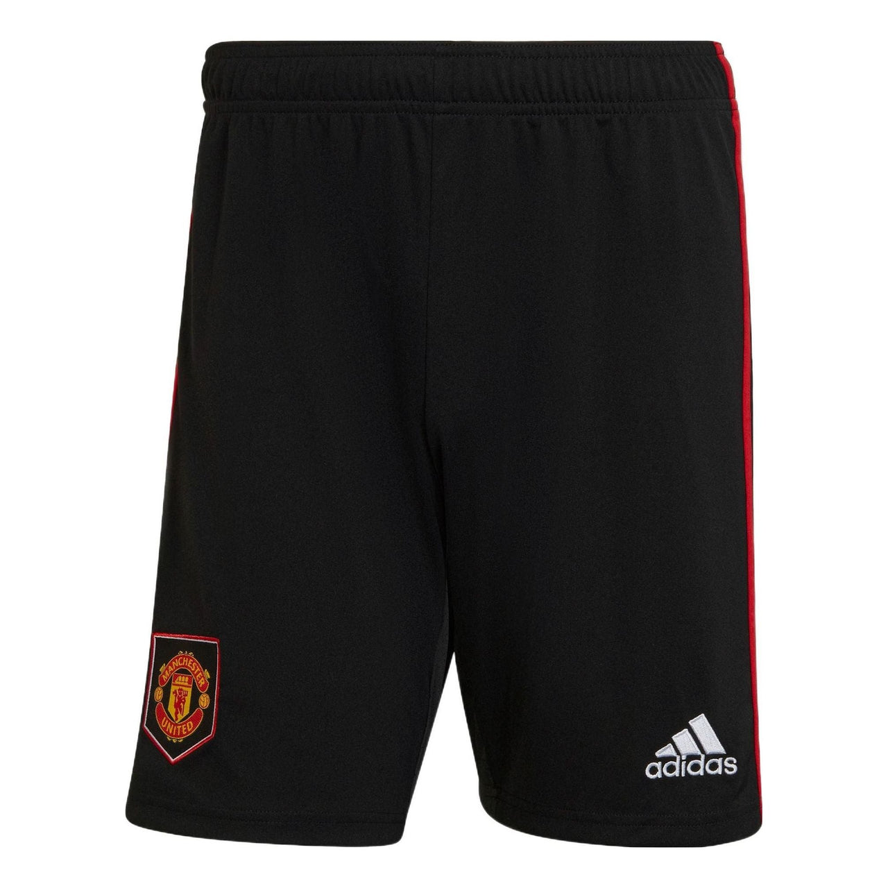 adidas MUFC Manchester United Soccer/Football Sports Stripe Shorts Black H13882