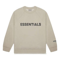 Fear of God Essentials Tan Alphabet Printing Long Sleeves Cuff Alphabet Unisex Brown FOG-SS20-298