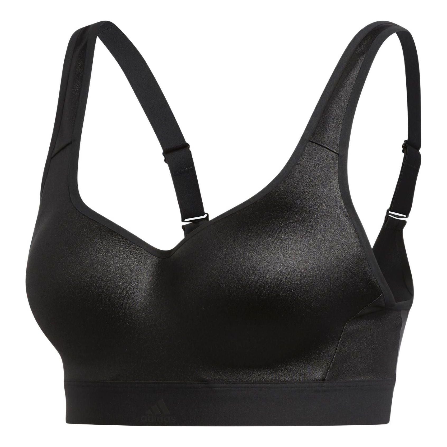 (WMNS) adidas Stronger For It 3-Stripes Bra Asia Sizing 'Black' EA3391