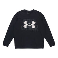 Under Armour Rival Terry Logo Crew Sweatshirt 'Black' 1370391-001