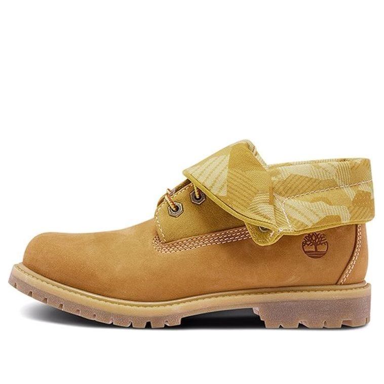(WMNS) Timberland Roll Top Boots Basic 'Wheat Yellow' A28AT