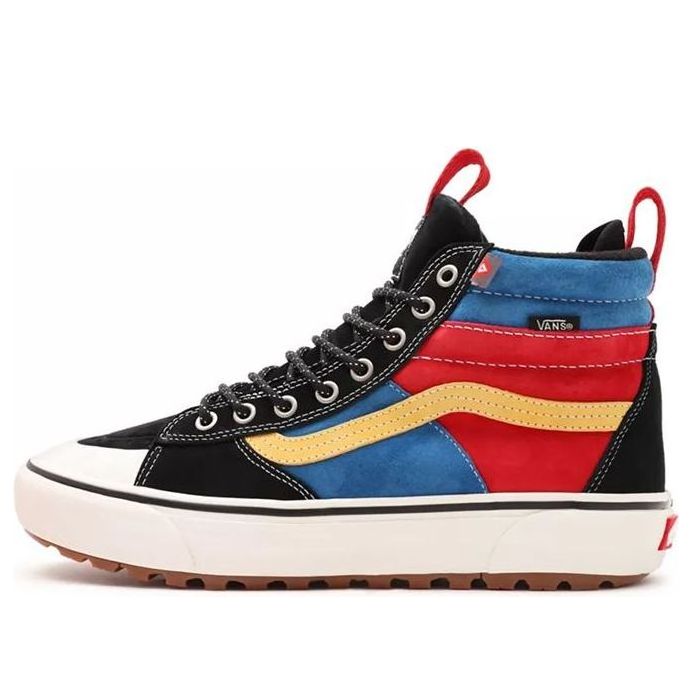 Vans Unisex SK8-HI Mte-2 Sneakers Black/Blue/Red VN0A5HZZBTE