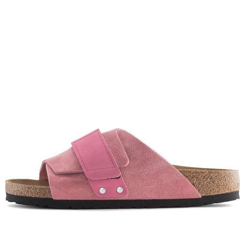 (WMNS) Birkenstock Kyoto Nubuck Leather/Suede Narrow Fit 'Candy Pink' 1024236