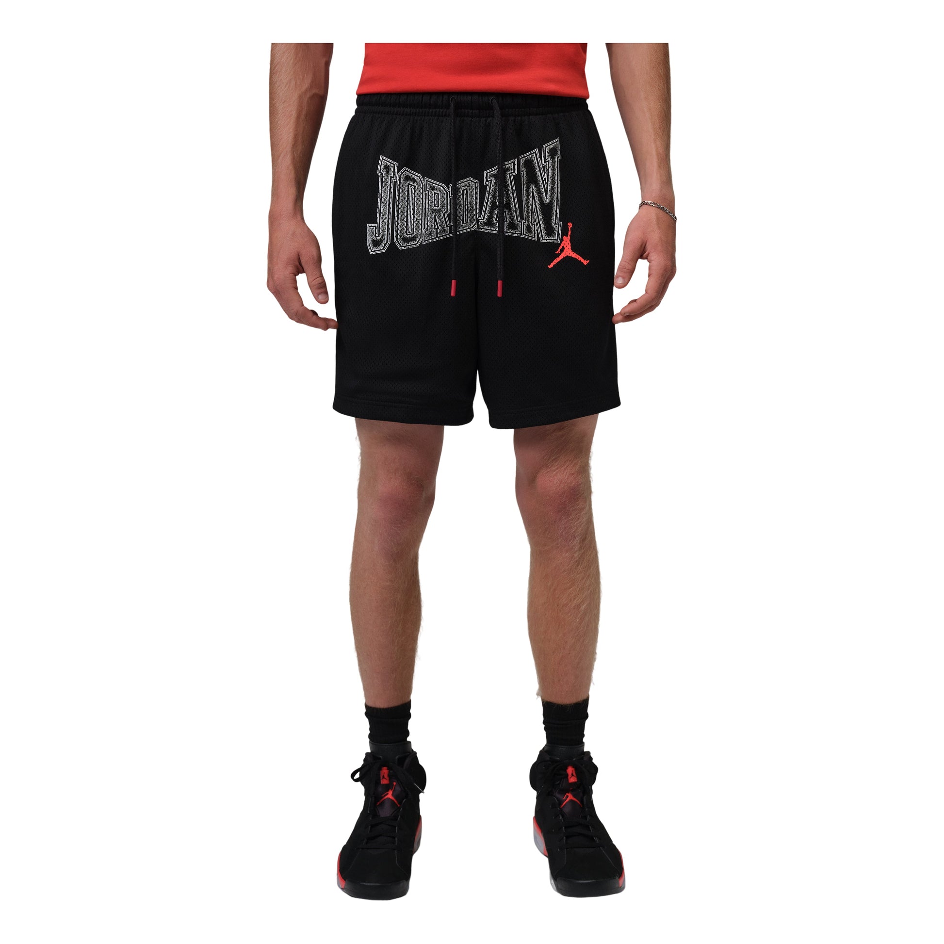 Jordan Brooklyn 18cm Shorts 'Black Infrared 23' IR1485-010