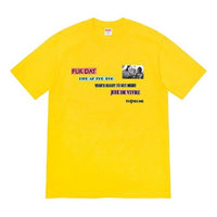 Supreme FW22 Week 1 Joie De Vivre Tee T SUP-FW22-007-YEL
