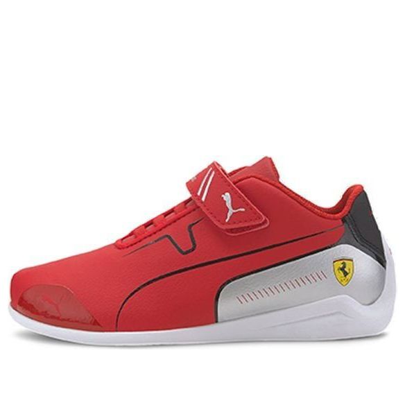 PUMA Scuderia Drift Cat Kid's Trainers Red/White 339771-02